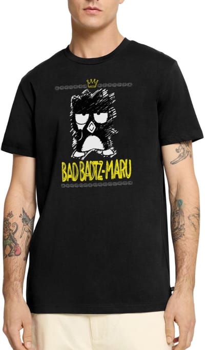 Bad Badtz Maru In De Geschetste Stijl Premium T Shirt Heren