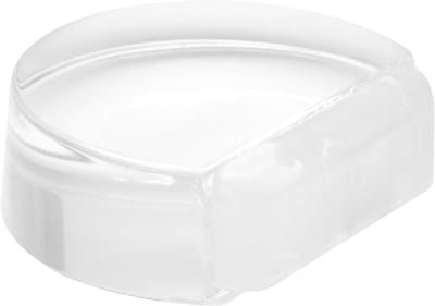 Vloer deurstopper - Zelfklevende stopper - Bescherming deur - Verwijderbaar zonder resten - 45 x 39 x 16 mm - Transparant