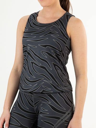 Sjeng Sports UNICA - Maat: S Zwart - Fitness Top Vrouwen - Sporttop - stretch