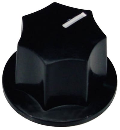 Boston KB-140-L Knop voor Jocker Bas – Zwart, Groot