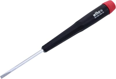 Precisie Schroevendraaier - Sleufschroevendraaier - Fijnmechanica - Gehard CVM-staal - 3.0 x 50mm - Meerkleurig