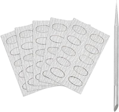 Nagelriemstokjes Set - Manicure Tools - Nagelverzorging Thuis - Roestvrij Staal - 51 Stuks - Zilver