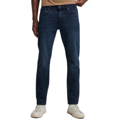 Superdry - Vintage slimfit jeans van biologisch katoen - Heren - Jeans