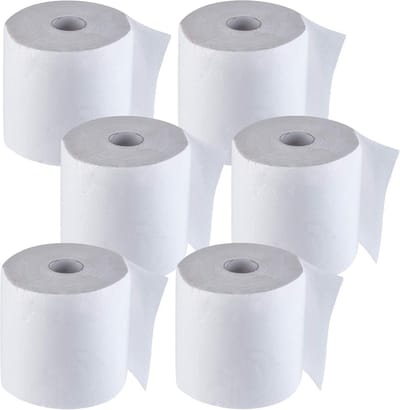 Keukenpapier Rollen - Huishoudrollen - Schoonmaken en Hygiëne - 2-Laags Cellulose - 6 Rollen - Wit
