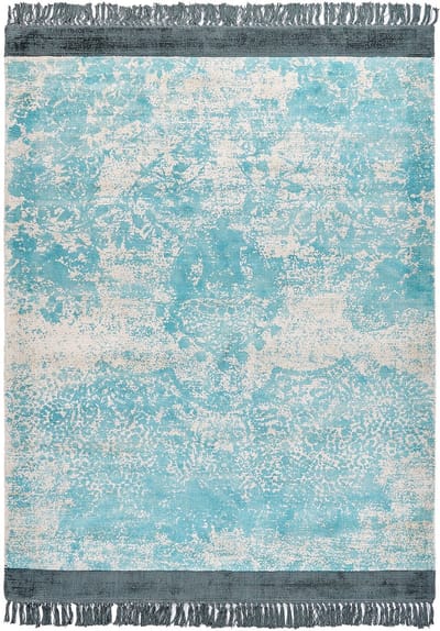 AKARSU - Vloerkleed - Lichtblauw - 160 x 230 cm - Viscose
