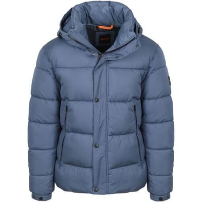 BOSS Omaris Jas Blauw - Maat 50 - Heren - Winterjassen