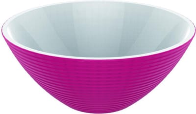 Zak!Designs Saladeschaal 2-Tone Acai - Ø 16 cm - 600 ml - Fuchsia
