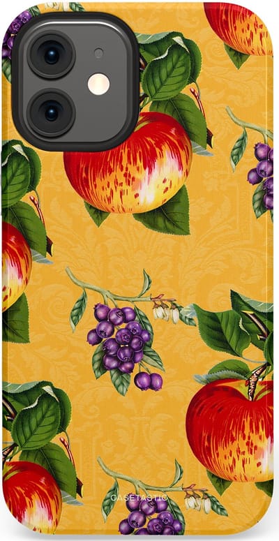 Casetastic Hoesje Geschikt voor Apple iPhone 12 Mini - Stijlvolle Beschermende Duo-layer Case - Picknick