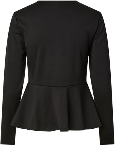 PIECES - PCALISA LS PEPLUM TOP JRS NOOS BC - Meisjes - Blouses