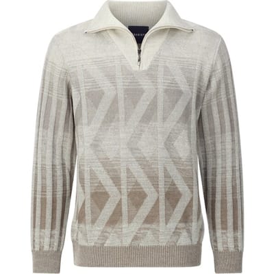 Babista herren Trui - 48/50 - beige - Plus Size