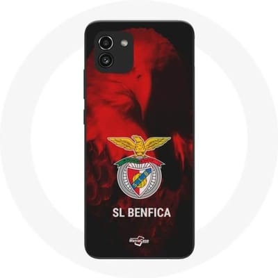 Coque maniacase pour Samsung Galaxy A03 slb benfica aigle