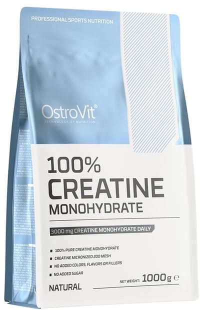 OstroVit Creatine Monohydrate (1000g) Unflavoured - Creatine - Creatine Monohydraat