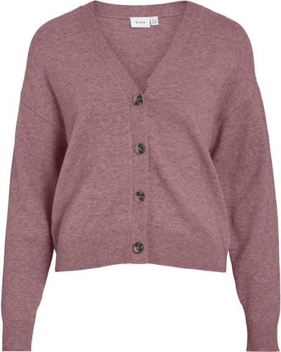 VILA - VIRIL V-NECK KNIT CARDIGAN - NOOS - Dames - Cardigans