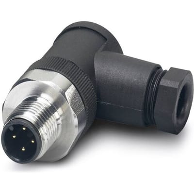 Phoenix Contact 1553200 Sensor/actuator connector, niet geassembleerd M12 Aantal polen (sensoren): 4 Stekker, haaks 1 stuk(s)