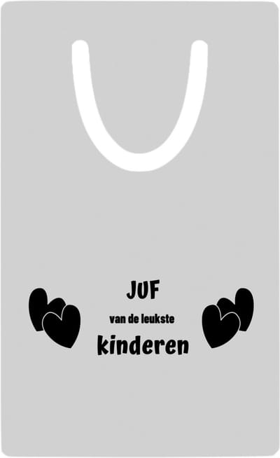Hacebo® - juf van de leukste kinderen metalen boekenlegger - Juf - de leukste juf - verjaardag - cadeautje voor jufvrouw - kado - geschenk Bladwijzer boekenleggers - 7.6 cm x 5cm