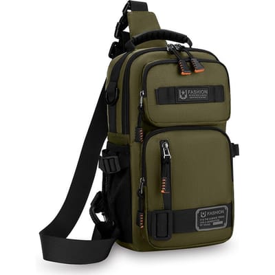 Mode Heren Heuptassen Borsttas Hoge Kwaliteit Oxford Crossbody Tassen Voor Heren Mode Casual Heren Tas Handtas Mannelijke Borsttas 18cmX32cmX8cm black