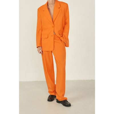 American Vintage Tabinsville Blazer Carotte Size: XS/S | Blazers Outlet | Dames | Oranje