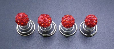 Curlies strassbal rood