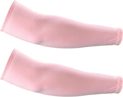 Arm Beschermers met UV-bescherming en Antislip voor Hardlopen, Fietsen, Basketbal en Golf, Geschikt voor Mannen en Vrouwen, Roze, Ideaal voor Buitensporten