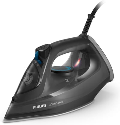 Philips Stoomstrijkijzer 3000 series DST3041 - steam iron - sole plate: ceramic
