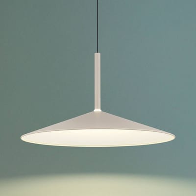 Globo LED hanglamp Lampone, zandkleurig, Ø 47 cm, metaal, Soft-Lift