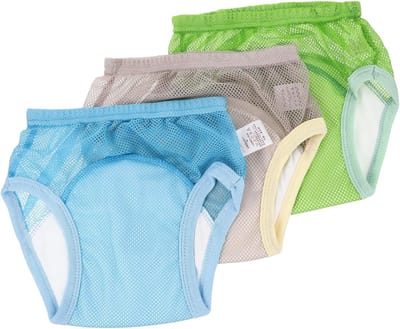 Potty Training Broekjes - Baby Ondergoed - Zindelijkheidstraining - Waterdichte Laag - 3 Stuks - Zoals Getoond