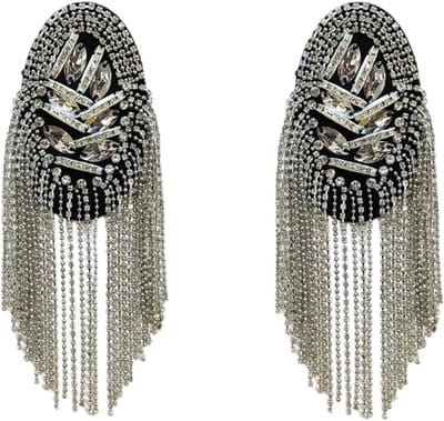 Punk en Gouden Epauletten met Franje voor Mannen, Perfect voor Masquerade, Theaters en Uniform Decoratie