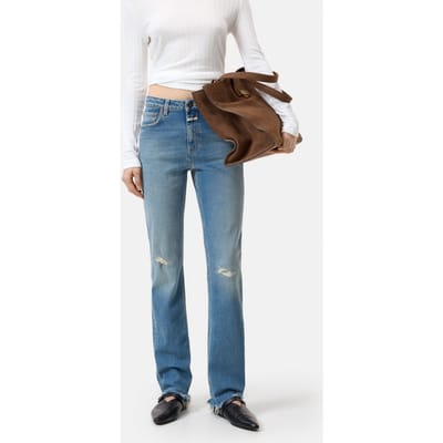 Closed Jaylen Mid Blue Maat: W25L30 | Straight Jeans Outlet | Dames | Blauw