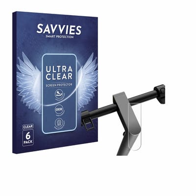 Savvies - Screenprotector voor Navee S65 - Folie Beschermfolie transparant 6 Stuks