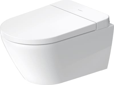 Duravit Sensowash d neo Douchewc - compact - rimless - diepspoel - 37.8x57.7cm - met closetzitting - wit