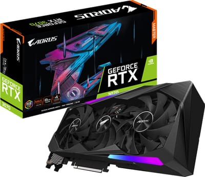 Gigabyte AORUS GeForce RTX 3070 Master 8G - 8GB - GDDR6 - 3xDP/3xHDMI - Renew