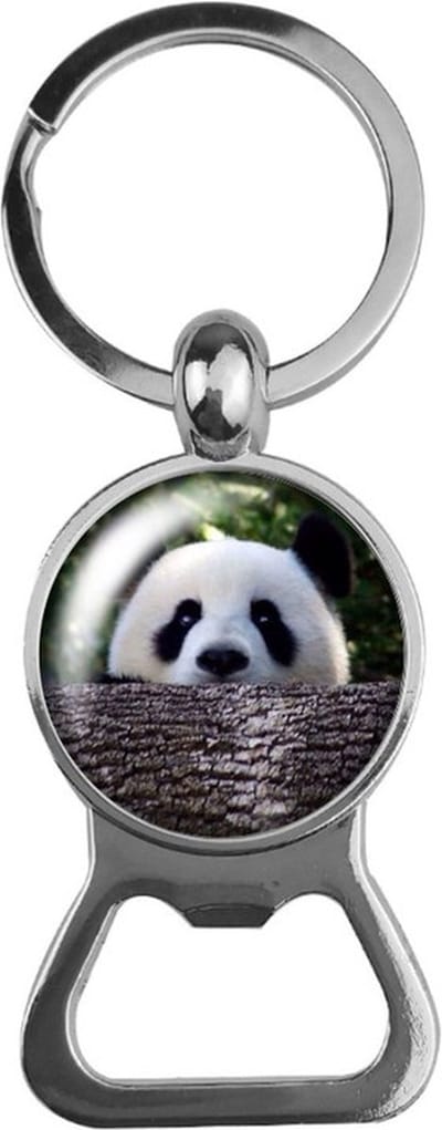 Bieropener Glas - Panda