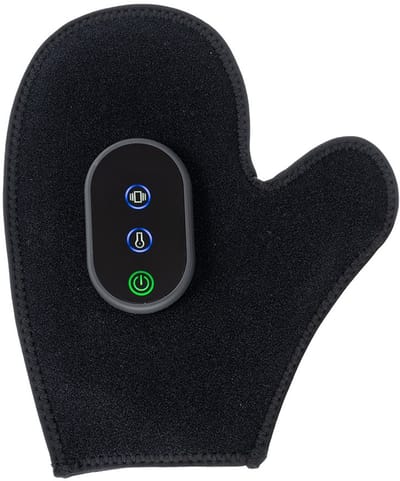 Draadloze Verwarmde Hand Massager met Vibratie & Instelbare Temperatuur voor Gewrichtsverzorging