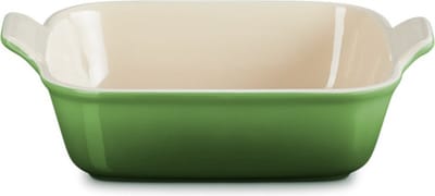 Le Creuset Ovenschaal vierkant 23cm Bamboo groen