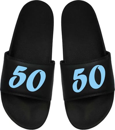 Cadeau Sint - Cadeau Kerst - Cadeau 50 jaar - Cadeau Badslipper- Kado 50 48
