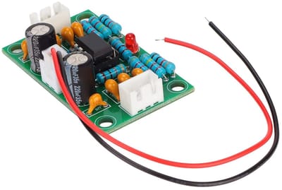 Audio Voorversterkerbord - Geluidsversterker Module - Muziek Kwaliteit Verbeteren - NE5532 Chip - Compact Formaat - Groen