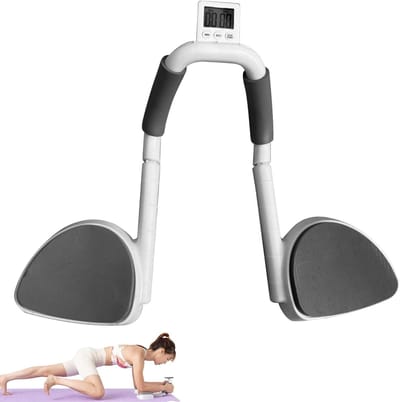 Plank Core Trainer - Buikspiertrainer Plank - Thuis Fitness - Antislip Ontwerp - 31x22x12 cm - Grijs