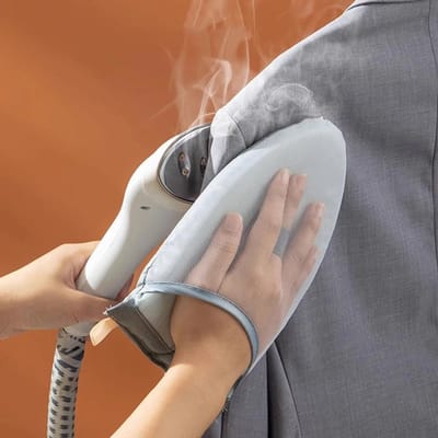 Wasbare Strijkplankhoes Mini – Hittebestendig, Vlekbestendig en Anti-Verbrandingshandschoenen voor Strijken, Ideaal voor Kledingwinkels en Thuisgebruik