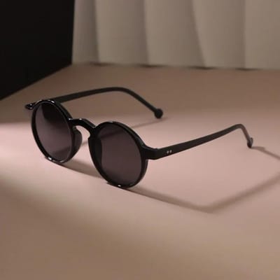 Lunettes de Soleil Rondes Vintage Femmes Hommes Designer Rétro Lunettes de Soleil Féminin Masculin Mode Miroir Punk Extérieur Lunettes de Soleil Other