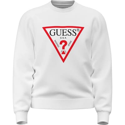 Sweatshirt Guess Red Triangle Fleece
