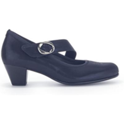 Gabor -Dames - blauw donker - pumps & hakschoenen - maat 36