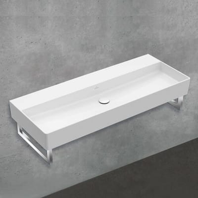 Villeroy & Boch Memento 2.0 washbasin 120 cm without tap hole, without overflow 4A22C301