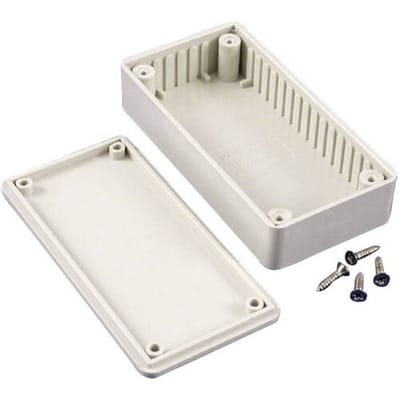 Hammond Electronics 1591DSGY Universele behuizing 150 x 80 x 50 ABS Grijs-wit (RAL 7035) 1 stuk(s)