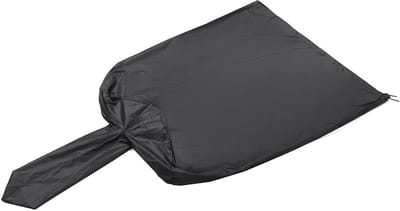 Regenhoes voor pizzaoven - Waterdichte hoes - Stofdicht - Waterdicht - Beschermhoes - Buiten Tuin Tuinmeubilair BBQ Kookgerei Waterdichte Oxford Stofhoes - Zwart