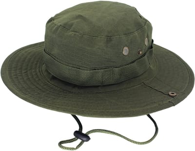 longziming Opvouwbare Zonnehoed – Unisex Bush Hat – UV Bescherming en Waterdicht – Ideaal voor Kamperen, Vissen, Wandelen en Outdoor Activiteiten