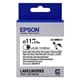 Epson LK-6WBA11 krimpkous zwart op wit 11mm (origineel)