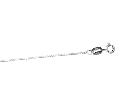 YO&NO - Ketting - Zilver - Venetiaans -  0,8mm - 36cm - Kinderen - Zilver 925