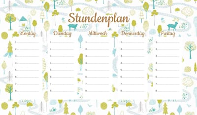 Wallvy Serie - Magnetische Lesplanner - 30x17,5cm - Personaliseerbaar - Drooguitwisbare Marker