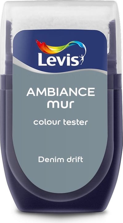 Levis - Muurverf Kleurtester Mat Mix - Denim Drift - Mengverf - 30 Ml