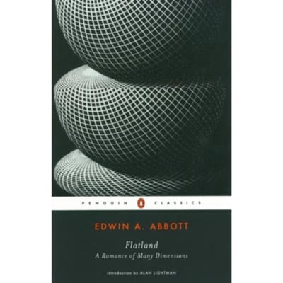 Flatland by Edwin Abbott Paperback Boek 9780140435313